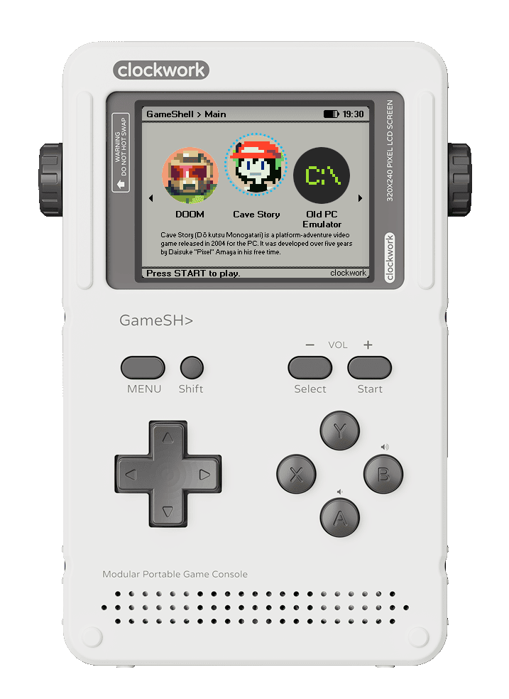 GameShell - портативная игровая консоль