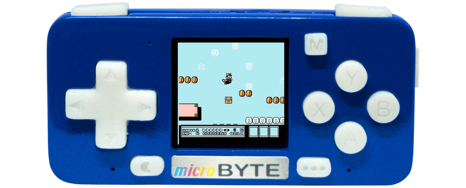 microByte - портативная игровая консоль