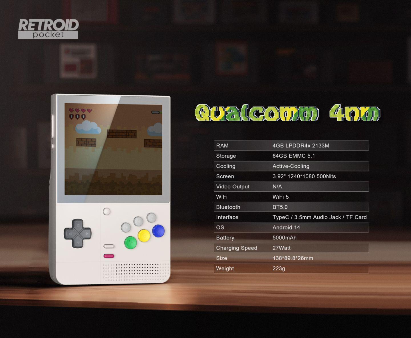 Retroid Boy SE - портативная игровая консоль